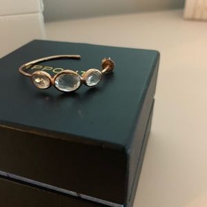 Ippolita rose gold quartz earrings